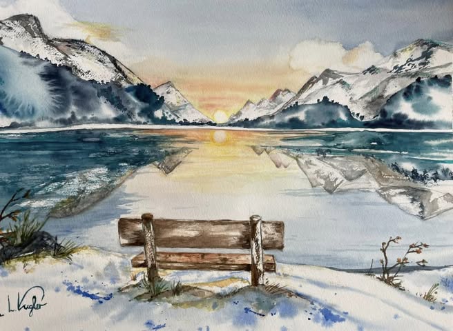 Bild Post Maloja Sunset